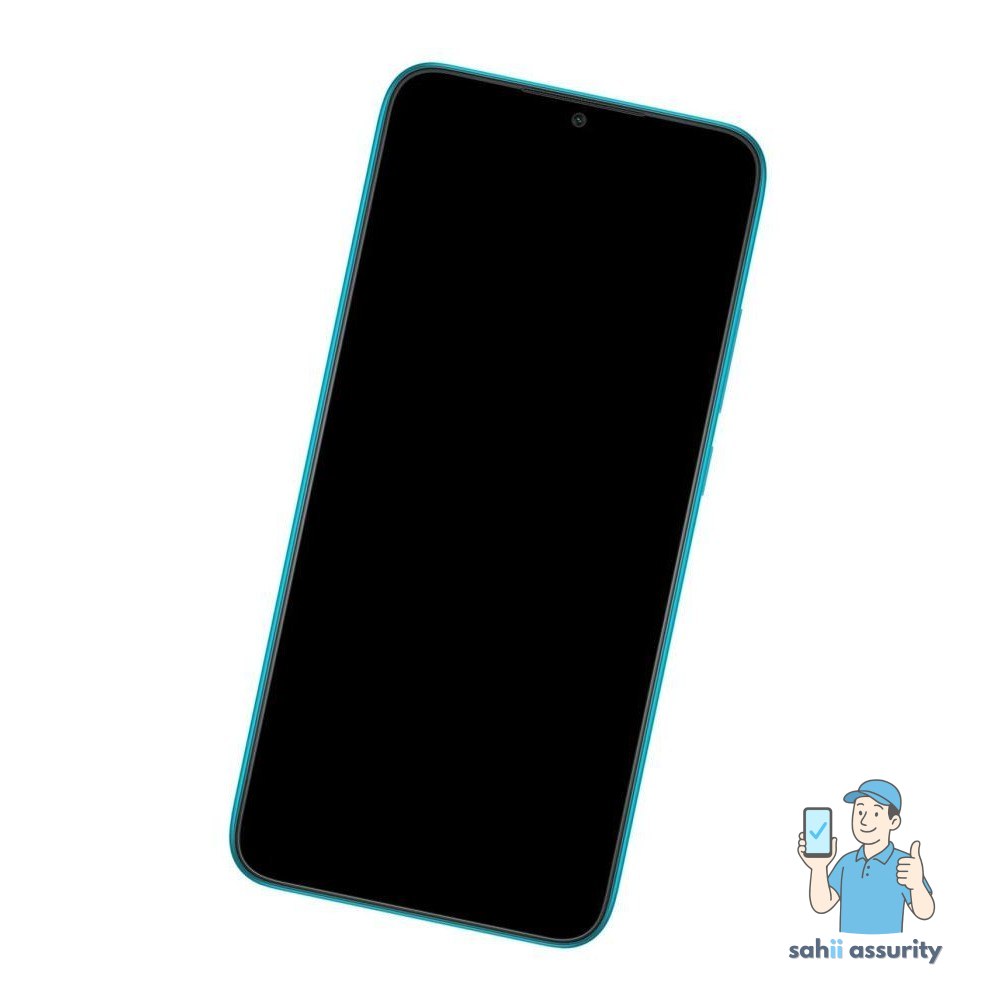 Camera Lens Glass with Frame for Xiaomi Redmi 9A Blue